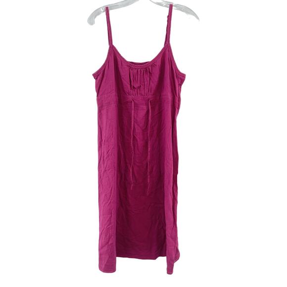 Colours Of The World Pink Linen Womens Tank Dress, Size 38, Preowned - Picture 1 of 4